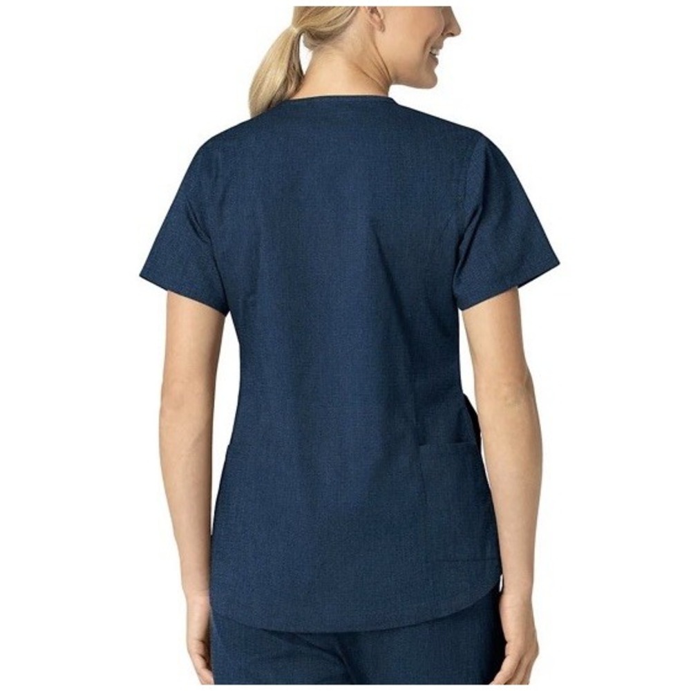 (Carhartt SET) WOMEN'S RUGGED FLEX® RIPSTOP V-NECK SCRUB TOP & PANTS Size XL - Picture 2 of 16